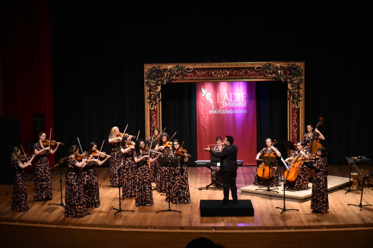Ladies Ensemble traz beleza da música barroca em concerto gratuito em Curitiba
