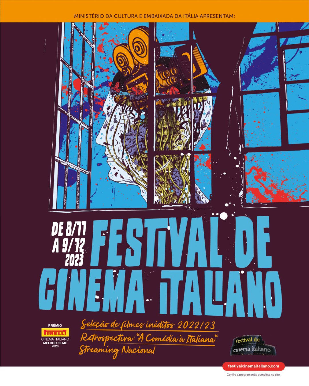Curitiba Recebe Programa o Do Festival De Cinema Italiano No Brasil 