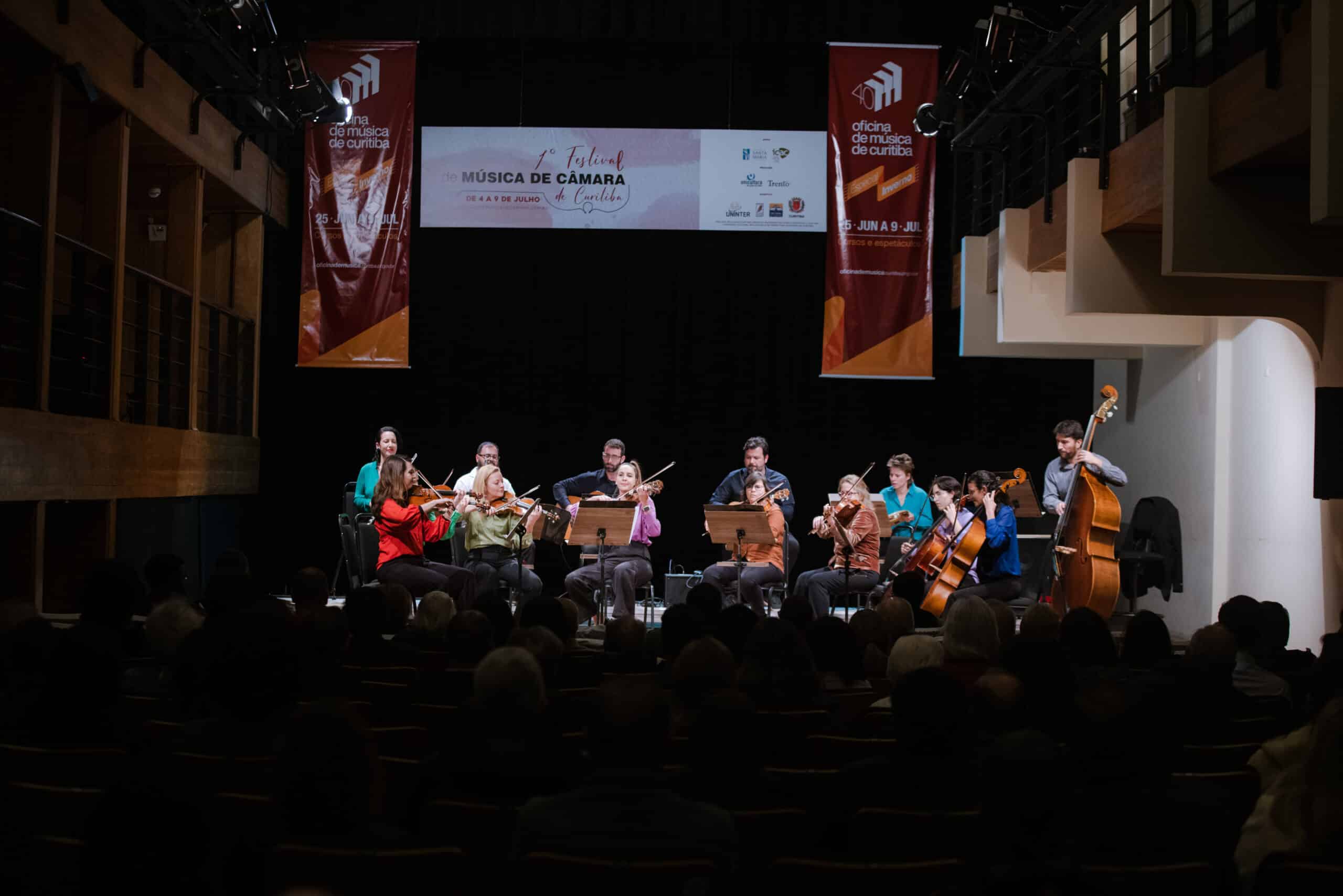 Apresentação da nova orquestra regional, no na Capela Santa Maria. 08/07/2023 Foto: Brunno Covello